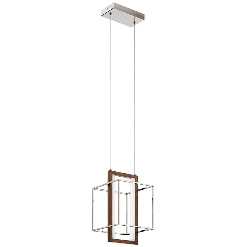 Kichler Viho 10" LED Pendant Polished Nickel 84045