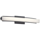 Kichler Rowan 25.25" LED Vanity Light Black 84129