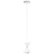 Kichler Kordan 3000K LED 1 Light Mini Pendant Matte White 84130MWH