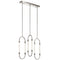 Kichler Delsey 3 Light Linear Pendant Cluster Polished Nickel 84149