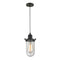 Centri Mini Pendant shown in the Oil Rubbed Bronze finish with a Clear shade