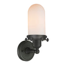 Innovations Lighting Centri 1 Light Sconce Part Of The Austere Collection 900-1W-OB-CE231-OB-W