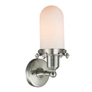 Innovations Lighting Centri 1 Light Sconce Part Of The Austere Collection 900-1W-SN-CE231-SN-W