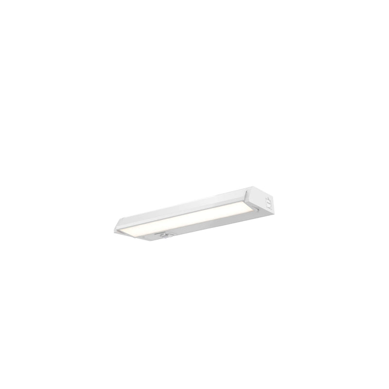 Dals Lighting 9" Cct Hardwired Linear Under Cabinet Light 9009CC-WH