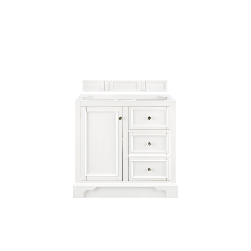 James Martin De Soto 36" Single Vanity Bright White 825-V36-BW