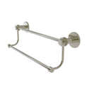 Allied Brass Mercury Collection 30 Inch Double Towel Bar with Dotted Accents 9072D-30-PNI