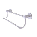 Allied Brass Mercury Collection 30 Inch Double Towel Bar with Dotted Accents 9072D-30-SCH
