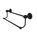 Allied Brass Mercury Collection 24 Inch Double Towel Bar with Groovy Accents 9072G-24-ORB