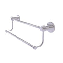 Allied Brass Mercury Collection 24 Inch Double Towel Bar with Groovy Accents 9072G-24-PC