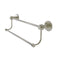 Allied Brass Mercury Collection 24 Inch Double Towel Bar with Groovy Accents 9072G-24-PNI