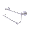 Allied Brass Mercury Collection 30 Inch Double Towel Bar with Groovy Accents 9072G-30-SCH