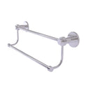 Allied Brass Mercury Collection 36 Inch Double Towel Bar with Groovy Accents 9072G-36-PC