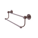 Allied Brass Mercury Collection 24 Inch Double Towel Bar with Twist Accents 9072T-24-CA