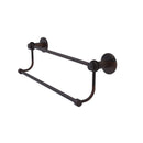 Allied Brass Mercury Collection 18 Inch Double Towel Bar with Twist Accents 9072T-18-VB