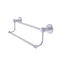 Allied Brass Mercury Collection 30 Inch Double Towel Bar with Twist Accents 9072T-30-SCH