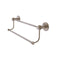 Allied Brass Mercury Collection 36 Inch Double Towel Bar with Twist Accents 9072T-36-PEW