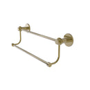 Allied Brass Mercury Collection 36 Inch Double Towel Bar with Twist Accents 9072T-36-UNL