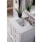 James Martin Bristol 30" Single Vanity Bright White with 3 cm Classic White Quartz Top 157-V30-BW-3CLW