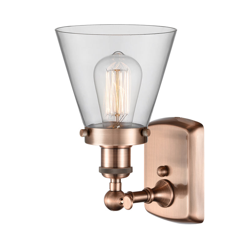 Innovations Lighting Small Cone 1 Light Sconce Part Of The Ballston Collection 916-1W-AC-G62