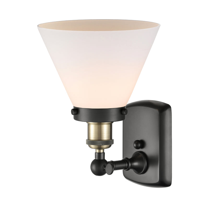 Innovations Lighting Large Cone 1 Light Sconce Part Of The Ballston Collection 916-1W-BAB-G41