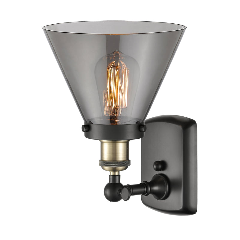 Innovations Lighting Large Cone 1 Light Sconce Part Of The Ballston Collection 916-1W-BAB-G43