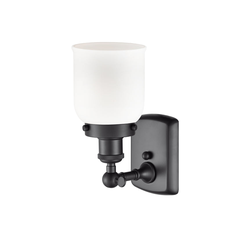 Innovations Lighting Small Bell 1 Light Sconce Part Of The Ballston Collection 916-1W-BK-G51-LED