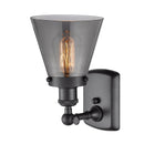 Innovations Lighting Small Cone 1 Light Sconce Part Of The Ballston Collection 916-1W-BK-G63