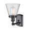 Innovations Lighting Small Cone 1 Light Sconce Part Of The Ballston Collection 916-1W-BK-G64-LED