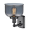 Innovations Lighting Large Bell 1 Light Sconce Part Of The Ballston Collection 916-1W-BK-G73-LED