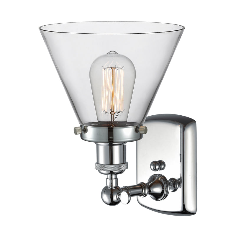 Innovations Lighting Large Cone 1 Light Sconce Part Of The Ballston Collection 916-1W-PC-G42