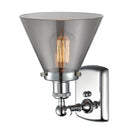 Innovations Lighting Large Cone 1 Light Sconce Part Of The Ballston Collection 916-1W-PC-G43-LED