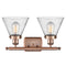 Innovations Lighting Large Cone 2 Light Bath Vanity Light Part Of The Ballston Collection 916-2W-AC-G44-LED