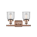 Innovations Lighting Small Bell 2 Light Bath Vanity Light Part Of The Ballston Collection 916-2W-AC-G52-LED