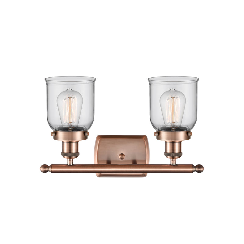 Innovations Lighting Small Bell 2 Light Bath Vanity Light Part Of The Ballston Collection 916-2W-AC-G52-LED