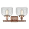 Innovations Lighting Large Bell 2 Light Bath Vanity Light Part Of The Ballston Collection 916-2W-AC-G72-LED