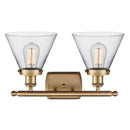 Innovations Lighting Large Cone 2 Light Bath Vanity Light Part Of The Ballston Collection 916-2W-BB-G42-LED