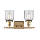 Innovations Lighting Small Bell 2 Light Bath Vanity Light Part Of The Ballston Collection 916-2W-BB-G52-LED