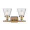 Innovations Lighting Small Cone 2 Light Bath Vanity Light Part Of The Ballston Collection 916-2W-BB-G64-LED