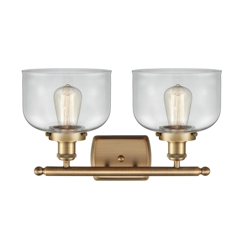 Innovations Lighting Large Bell 2 Light Bath Vanity Light Part Of The Ballston Collection 916-2W-BB-G72-LED