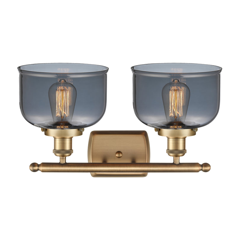 Innovations Lighting Large Bell 2 Light Bath Vanity Light Part Of The Ballston Collection 916-2W-BB-G73-LED