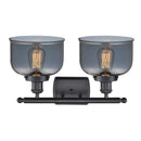 Innovations Lighting Large Bell 2 Light Bath Vanity Light Part Of The Ballston Collection 916-2W-BK-G73-LED