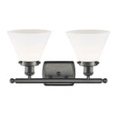 Innovations Lighting Large Cone 2 Light Bath Vanity Light Part Of The Ballston Collection 916-2W-OB-G41-LED