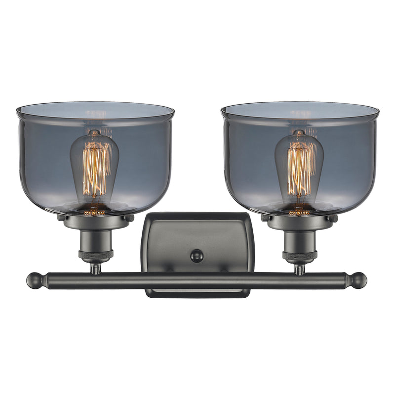 Innovations Lighting Large Bell 2 Light Bath Vanity Light Part Of The Ballston Collection 916-2W-OB-G73-LED