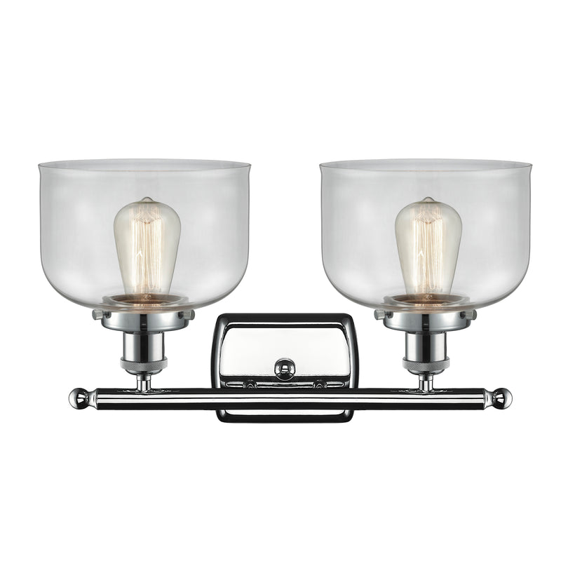 Innovations Lighting Large Bell 2 Light Bath Vanity Light Part Of The Ballston Collection 916-2W-PC-G72-LED