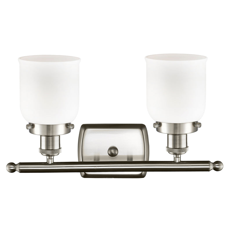 Innovations Lighting Small Bell 2 Light Bath Vanity Light Part Of The Ballston Collection 916-2W-SN-G51-LED