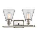 Innovations Lighting Small Cone 2 Light Bath Vanity Light Part Of The Ballston Collection 916-2W-SN-G62-LED