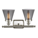 Innovations Lighting Small Cone 2 Light Bath Vanity Light Part Of The Ballston Collection 916-2W-SN-G63-LED