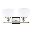 Innovations Lighting Large Bell 2 Light Bath Vanity Light Part Of The Ballston Collection 916-2W-SN-G71-LED