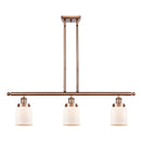 Bell Island Light shown in the Antique Copper finish with a Matte White shade