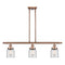 Bell Island Light shown in the Antique Copper finish with a Clear shade